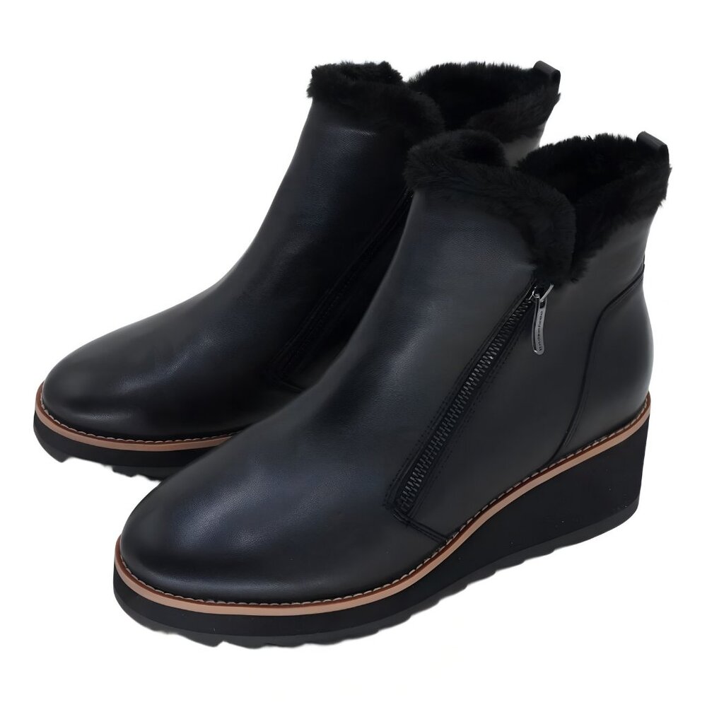 Easy Spirit Lorand Almond Toe Block Heel Booties Medium Brown 10m View 2